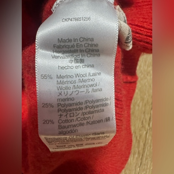 Madewell Vibrant Red Button-Up Cardigan 🍁🥮🍂 - Picture 7 of 8